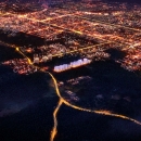 Bharti Land Masterplan Night View